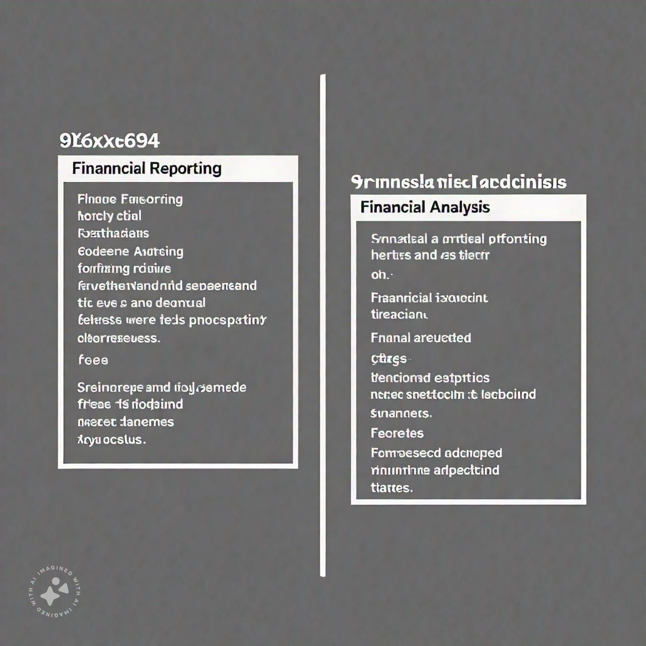 Key Differences Between Financial Reporting and Financial Analysis