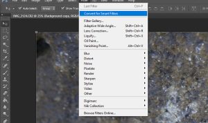 Using Smart Filters for Non-Destructive Editing