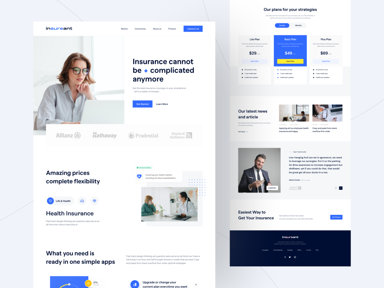 Optimizing Landing Pages to Sell More Insurance Policies