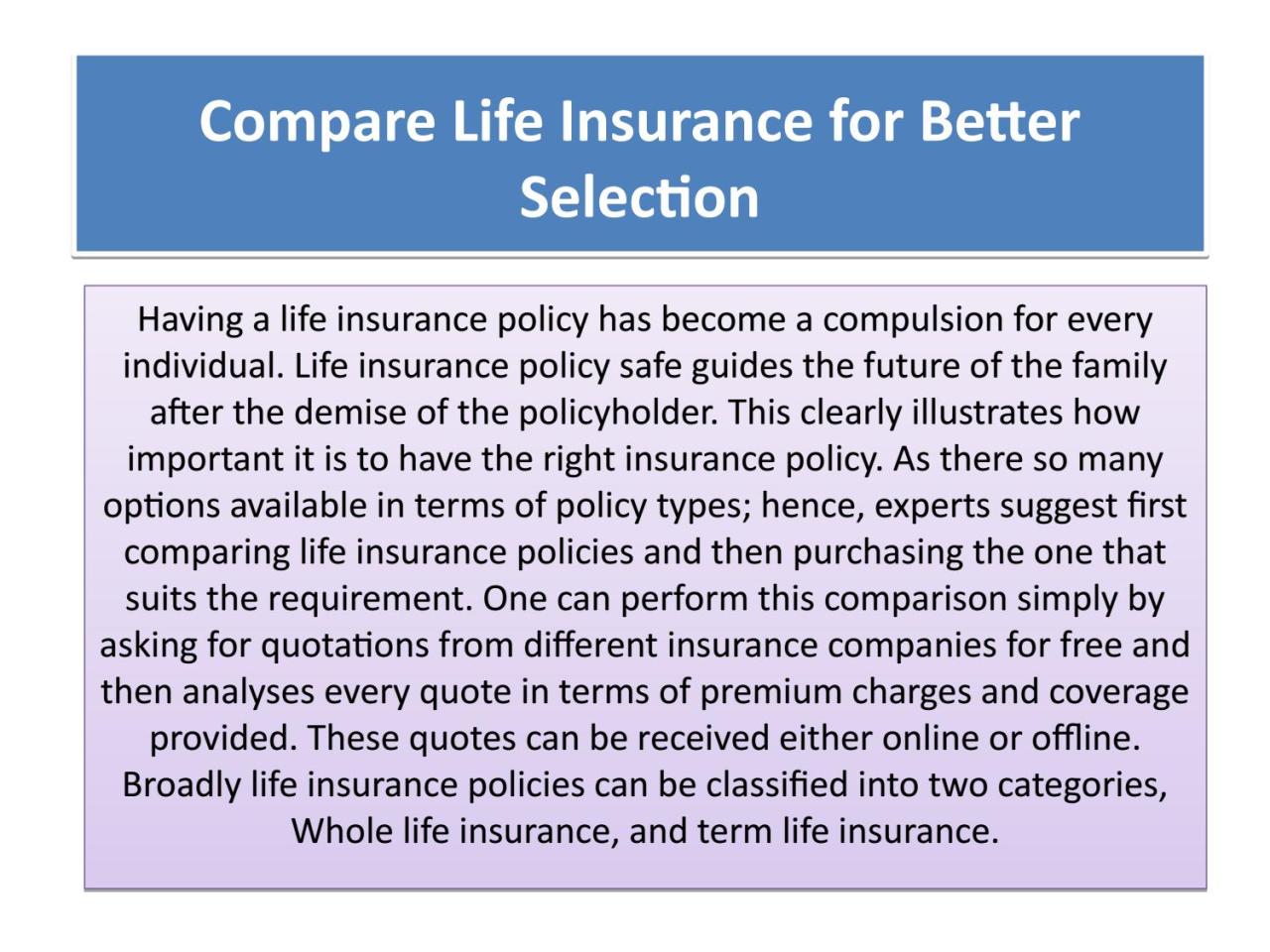 Comparing Insurance Products to Guide Smarter Buying Decisions