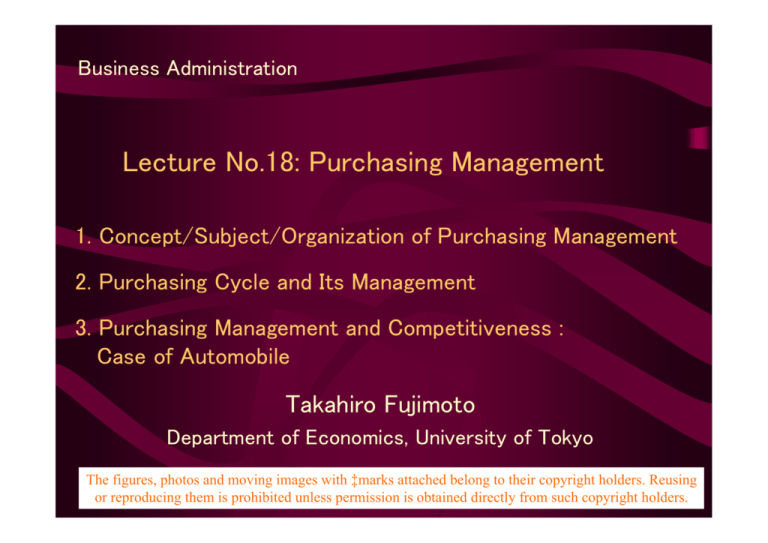 Driving Purchasing Decisions Through Effective Business and Management Practices