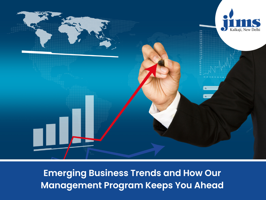 Emerging Digital Marketing Trends To Grow Business PPT Slide Emerging Trends in Business and Management Products, Sales, and Market Engagement