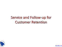 After-Sales Service and Its Importance in Business and Management Client Retention